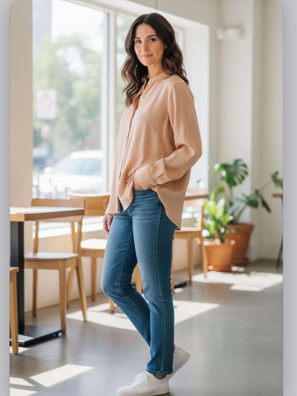 ALEXANDER WANG  100% silk blouse